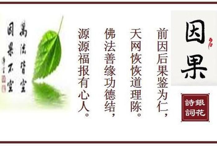 佛教知识前因后果有哪些呢；佛教之前
