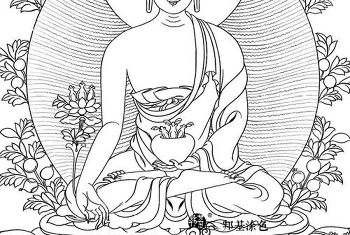 佛教绘画简单，佛教绘画精品欣赏