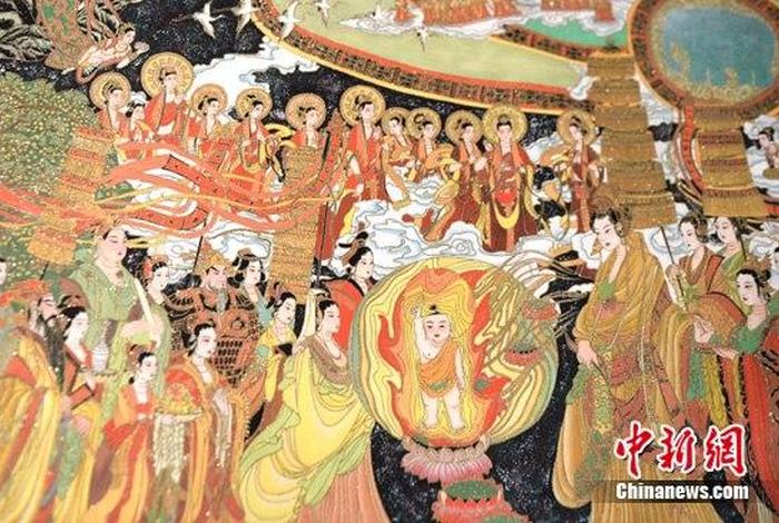 佛教无色天，佛教中的五色天华