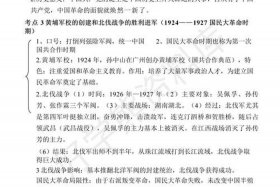 初中历史基础知识大全资料汇总；初中历史基础知识大全资料汇总图