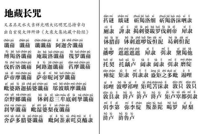 地藏经的基本知识（地藏经的内容是什么）