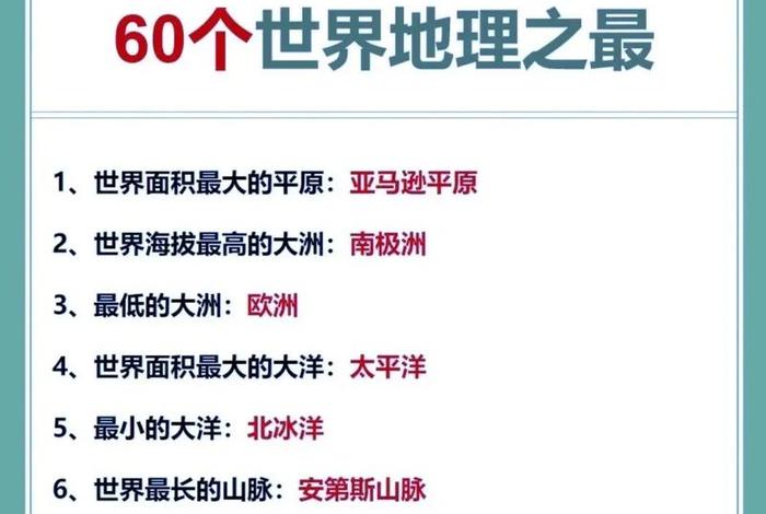 地理知识讲解、地理知识讲解最好的视频