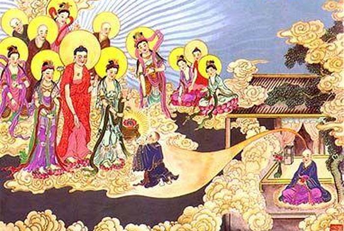 佛说往生极乐世界；佛教往生极乐世界