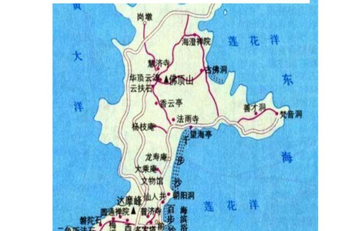 普陀山知识大全；普陀山各景点的解说