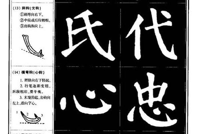 书法入门知识楷书，楷书书法基础入门教程