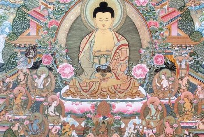 西方极乐世界有什么佛和菩萨、西方极乐世界佛像