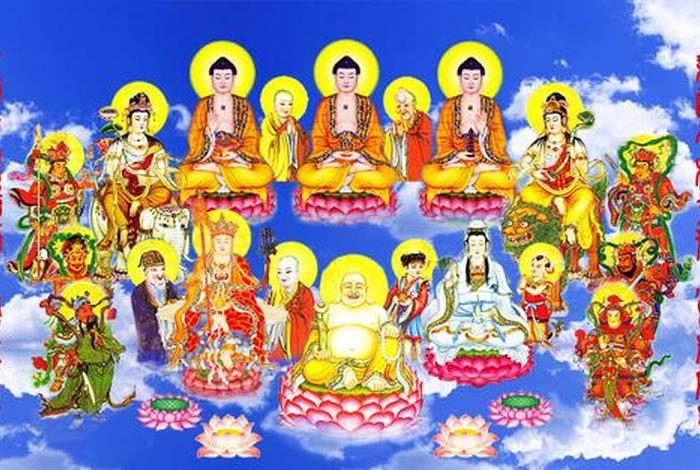十种常见佛教图（各种佛图）