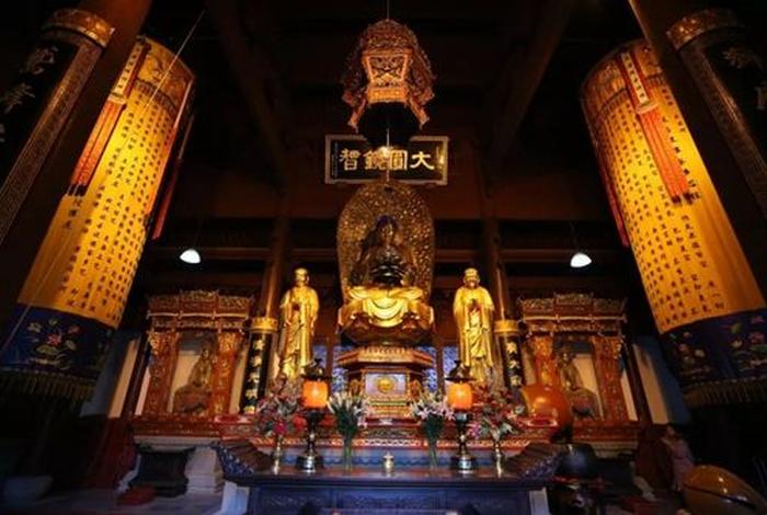 寺院殿堂布置图片 寺院各殿的布局