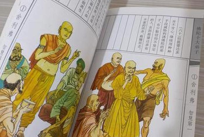 佛学常识佛陀十大弟子图片；佛陀十大弟子图片大全