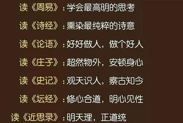每天分享国学文化知识，国学文化精选