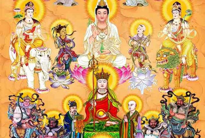 佛教供奉知识讲解图片大全，佛教供奉的神像有哪些图
