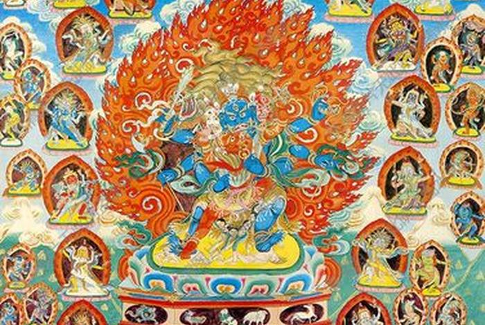 藏传佛教唐卡知识大全图片高清（藏传佛教唐卡知识大全图片高清下载）