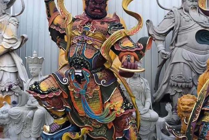 四大天王造像知识 - 四大天王 塑像