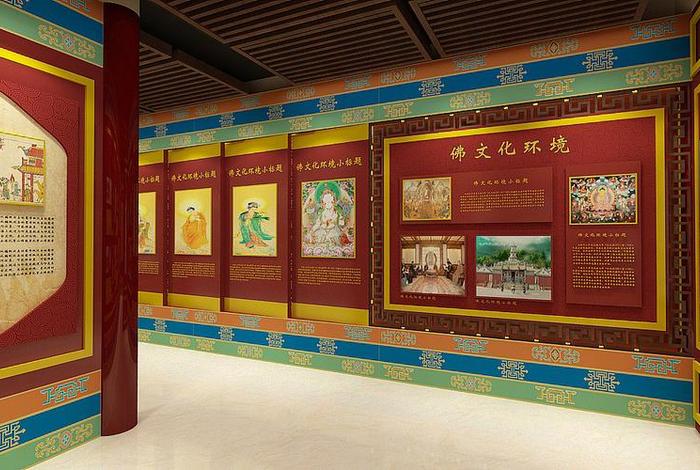 佛教文化长廊设计说明，佛教文化长廊设计说明书