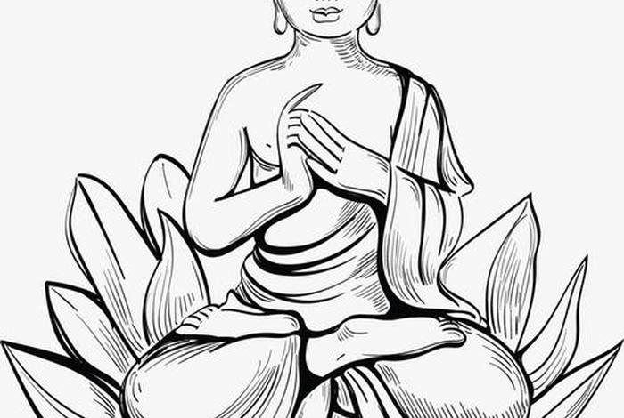 佛教手绘图；佛教绘画