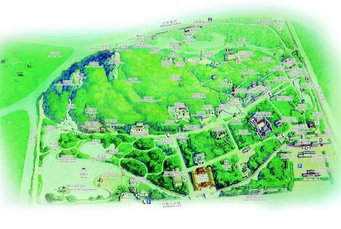 导游基础知识园林 - 园林导游图
