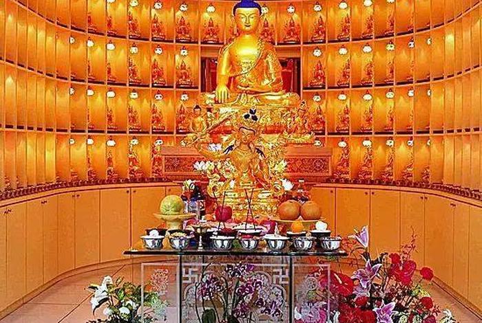 佛教寺庙供奉图片大全 - 佛教寺庙的布局以及各殿供奉的主要对象