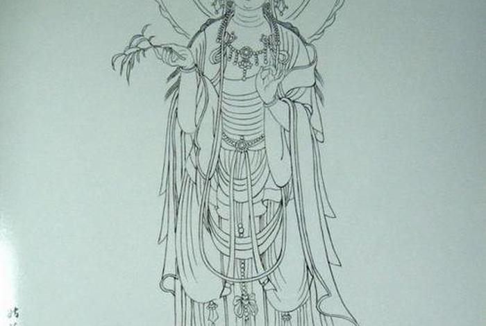 经典佛教人物工笔白描作品 经典佛教人物工笔白描作品有哪些