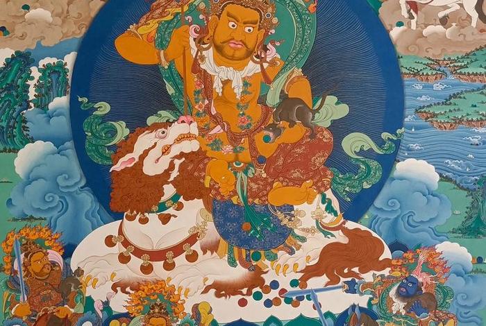 藏传佛教唐卡艺术绘画技法 - 藏族唐卡画师