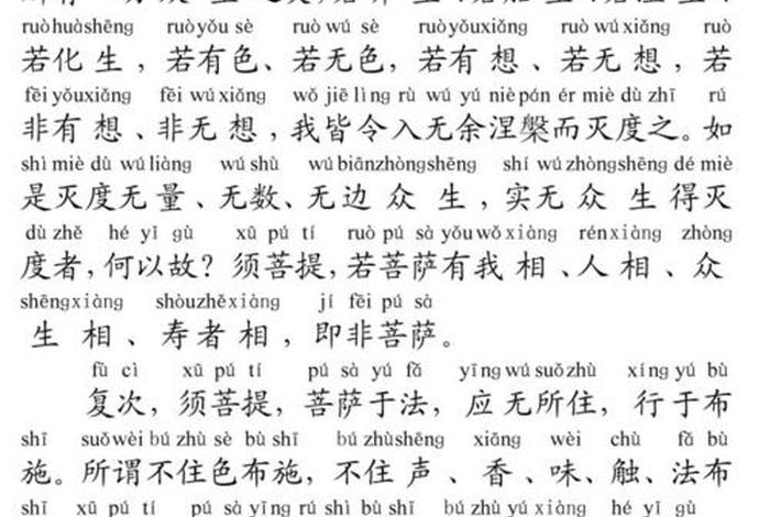 佛教金刚经全文解读（佛教金刚经全文读诵佛弟子网）
