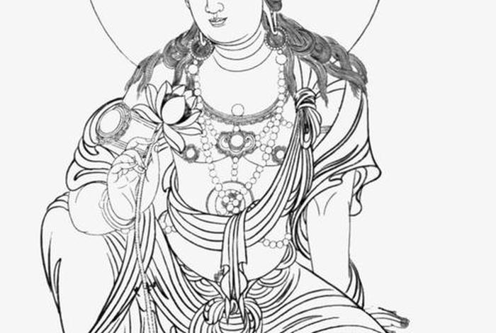 佛教知识绘画素材简单版下载 - 佛教绘画作品