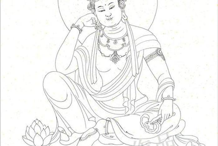佛教知识绘画图片简单漂亮大全 佛教绘画精品欣赏