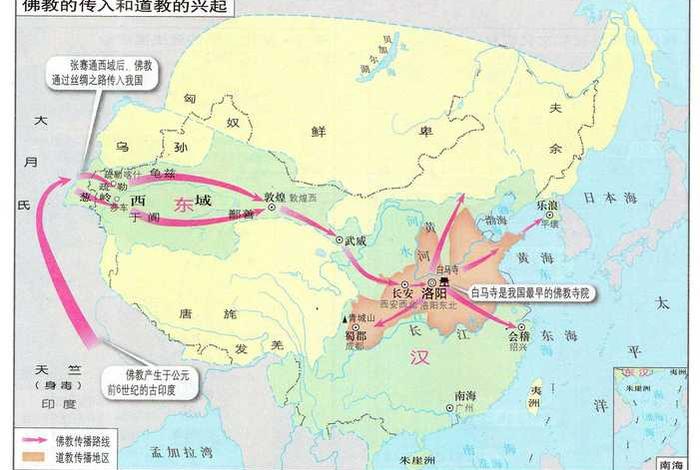 佛教传入西域历史 - 佛教从西域传入中原