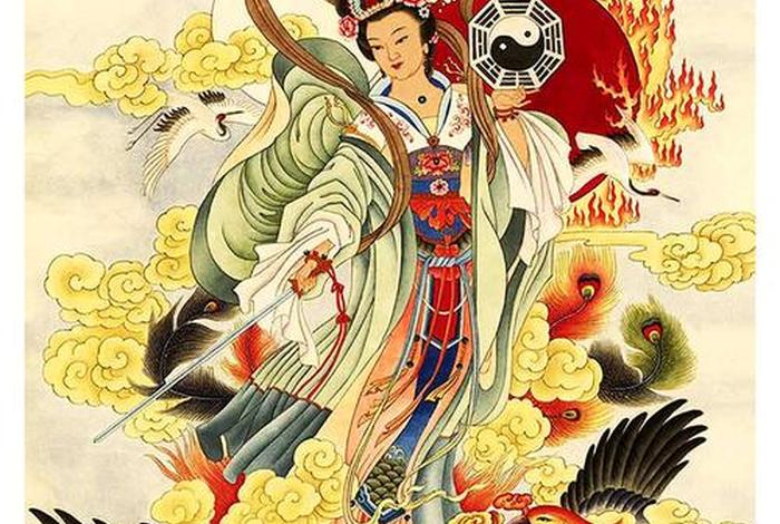 佛教九天玄女图 - 佛教九天玄女图片大全