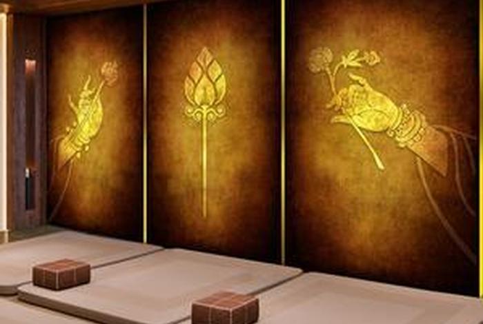 佛教文化墙彩绘图片、佛教文化墙彩绘图片高清
