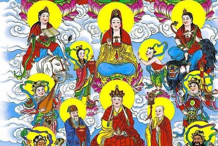 佛教神明有哪些、佛教中的神明