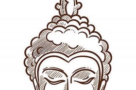 佛教雕塑绘画，佛教雕塑简笔画