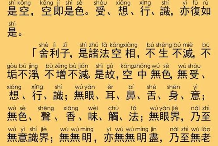 心经内容的讲解 心经内容的讲解视频大全