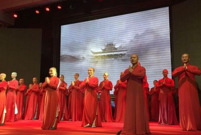 佛教威仪展具视频，佛门威仪表演视频