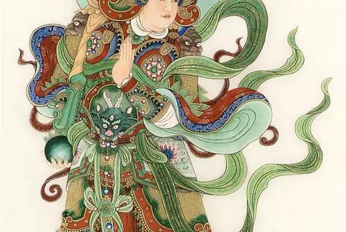 佛教美术作品欣赏；佛教绘画作品欣赏