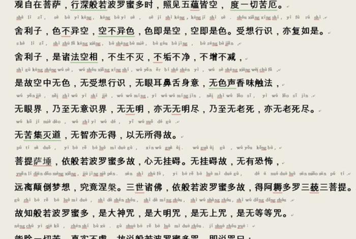 佛教中的心经大概是什么意思、心经佛教的心经