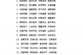 佛教用语知识点大全集及解释、佛教专用语大全