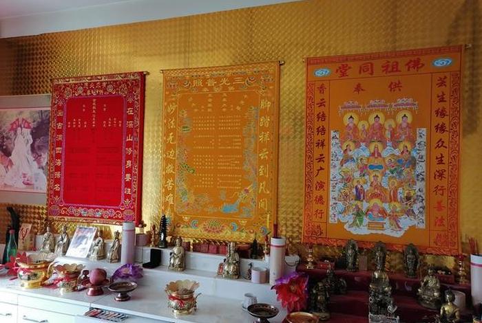 佛教供奉顺序图，佛教供奉顺序图片