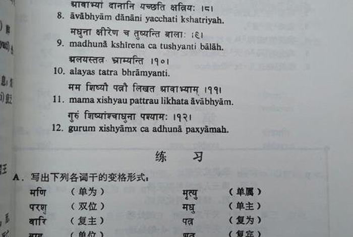 佛教梵语教学零基础；梵语课程