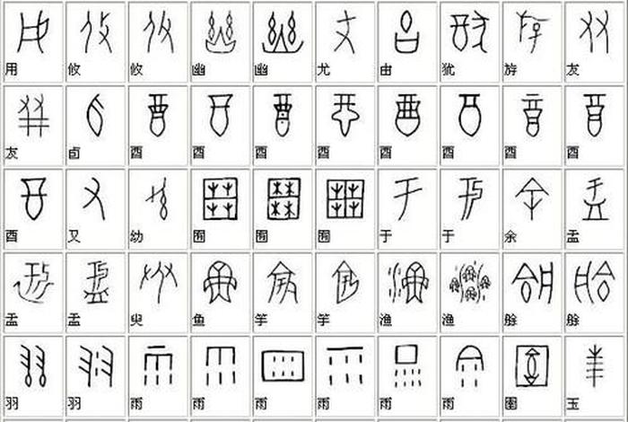 你所知道的甲骨文知识，甲骨文的示例