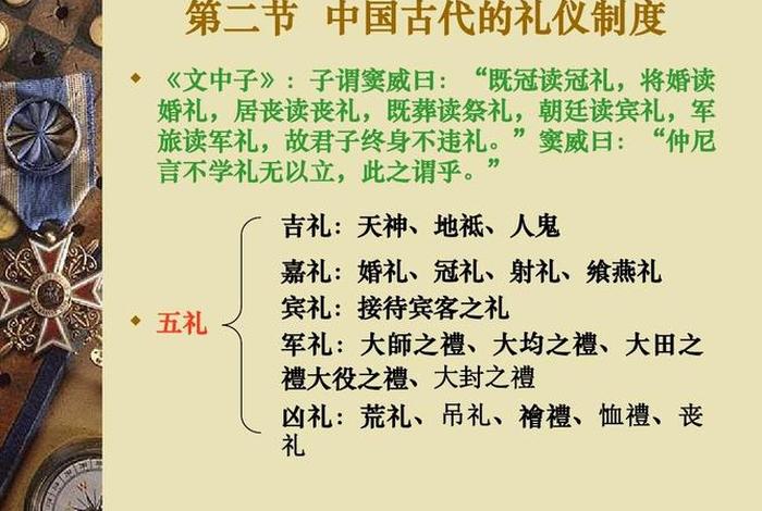 古代礼仪知识大全；古代礼仪小知识