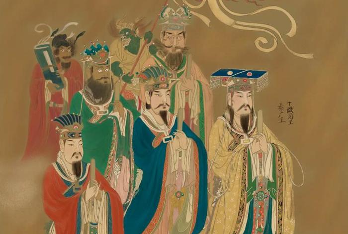 下载佛教画像十殿大图 十殿画像大全高清