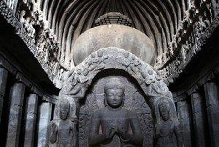 印度佛教寺庙、印度佛教寺庙雕刻