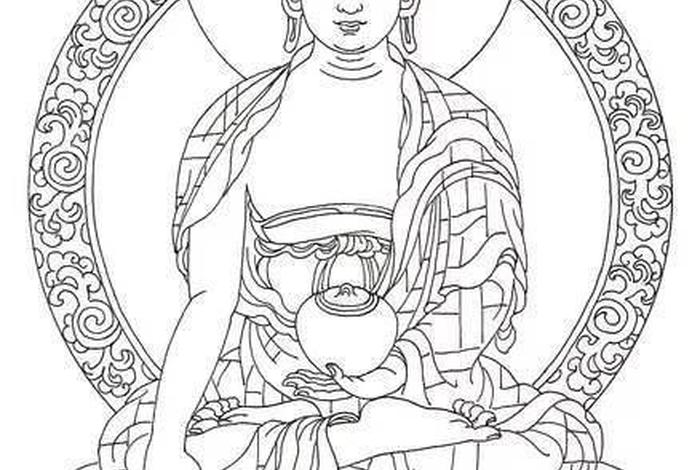 佛教绘画理论知识大全图片简单，佛教绘画精品欣赏