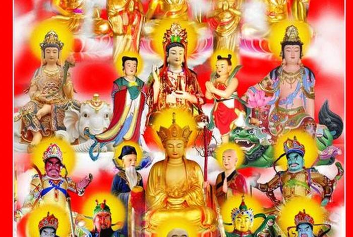 四大菩萨的佛像 - 四大菩萨佛像大全