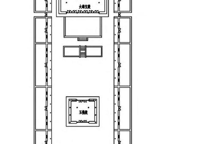 佛教殿堂图（佛教殿堂布局）