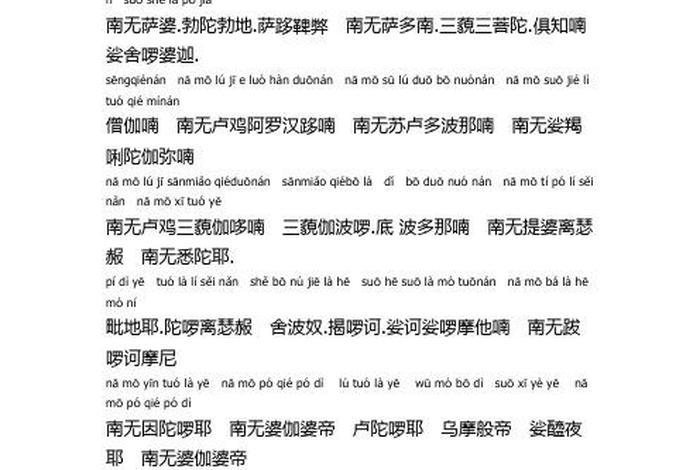 佛学知识楞严经 佛教楞严经的全部经文