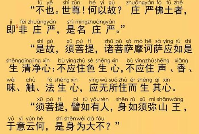 金刚经佛文（佛经大全-金刚经原文及译文）