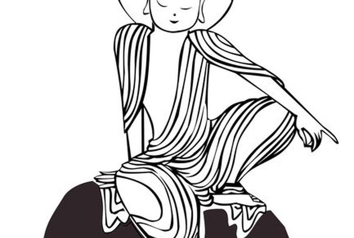 佛教知识绘画素材大全集高中（佛教绘画的四种样式）
