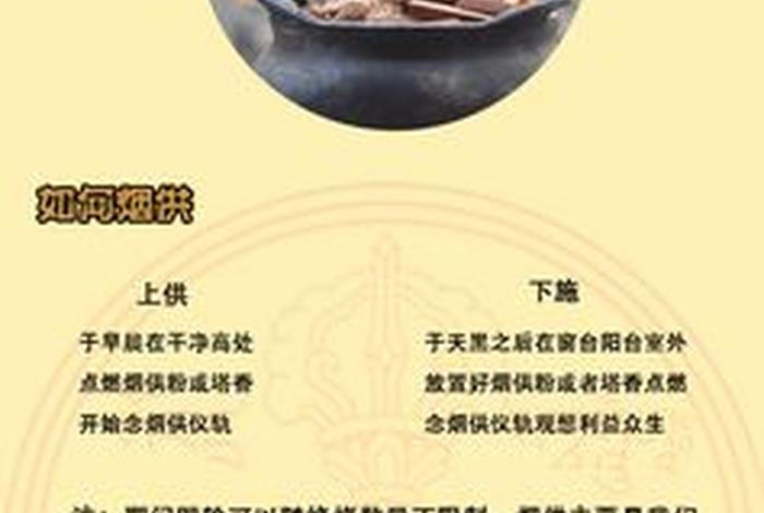 佛教供烟的功德（佛教供烟的功德有哪些）