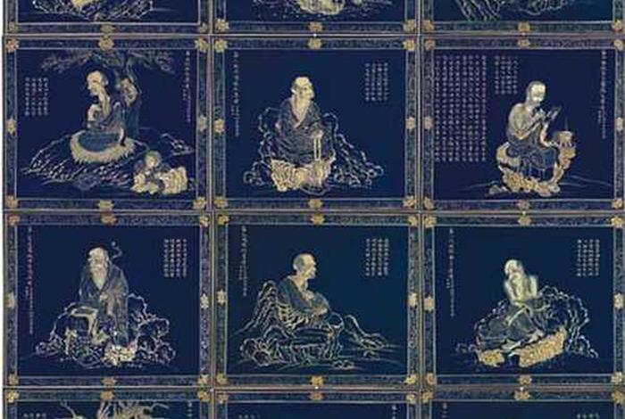 十六罗汉图；十六罗汉图卷